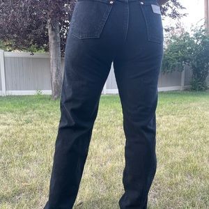 Black wrangler jeans
